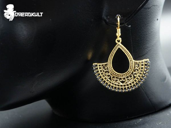 bohemian monkey swing earrings, boho,  dreadlock jewelry, earrings for dreadheads, festival jewelry, jewelry for hippie, hip jewelry, native jewelry, indian jewelry, gypsy jewelry, goa jewelry, gypsy earrings, goa earrings